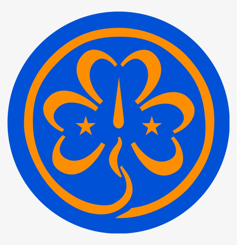 Girl Scout Logo Vector - Girl Guides World Flag, transparent png #1925218