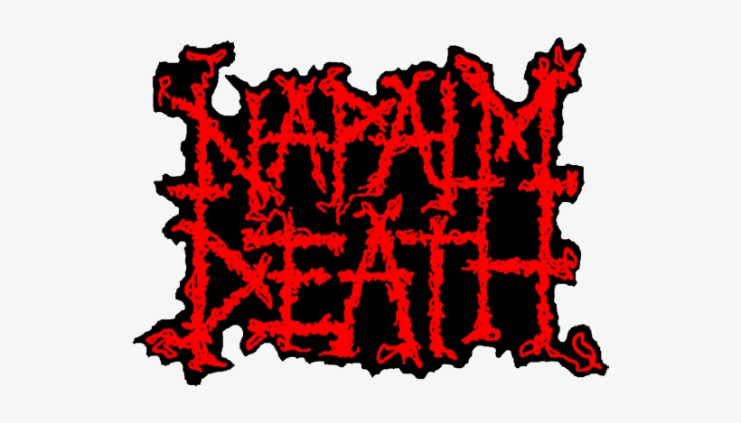 Playing In Three Consecutive Bands In One Night Is - Napalm Death Band Logo, transparent png #1925241