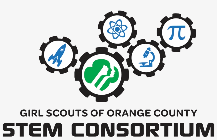 Leading Oc Companies And Girl Scouts Join Forces To - Girl Scouts Stem Logo, transparent png #1925245