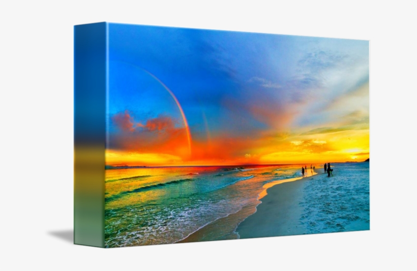 Drawing Sunset Sea - Florida, transparent png #1925274