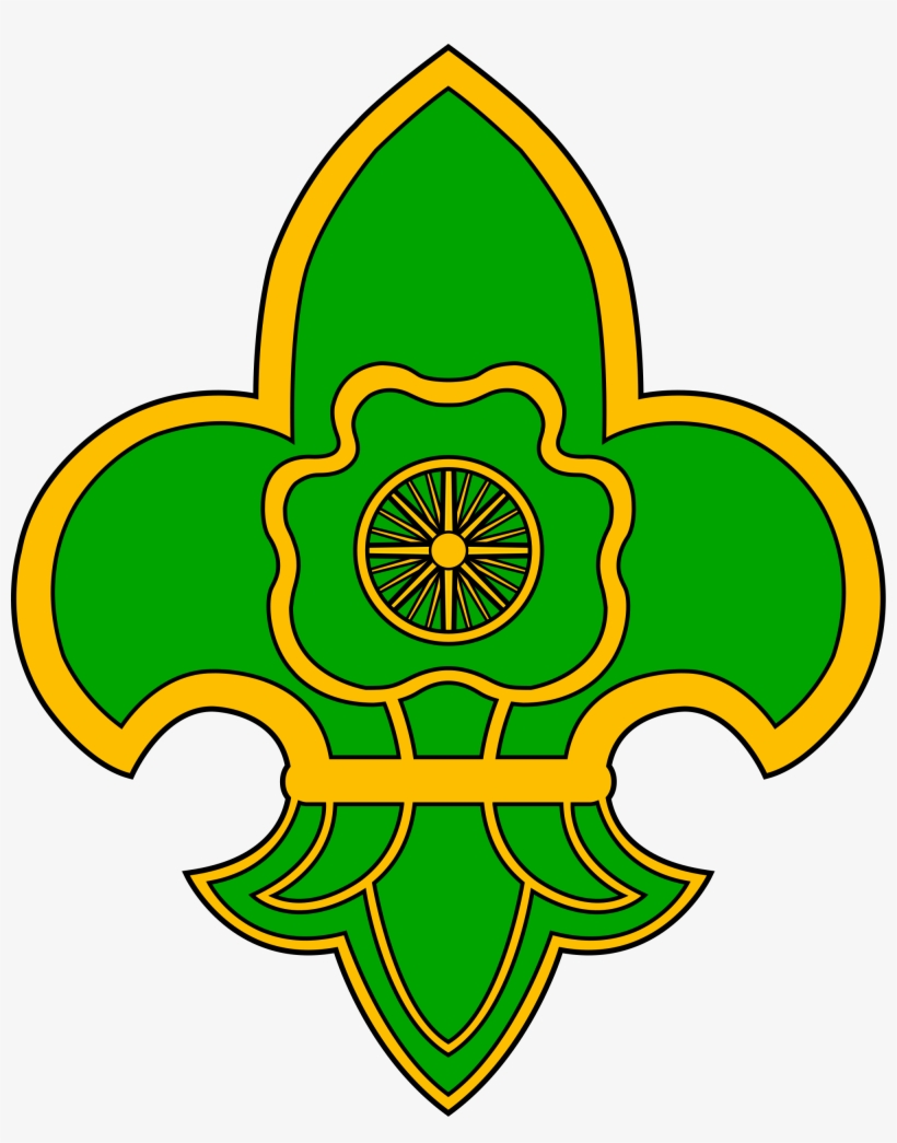 The Bharat Scouts And Guides Girl Scout Logo, Boy Scouts, - Scout And Guide Logo, transparent png #1925300