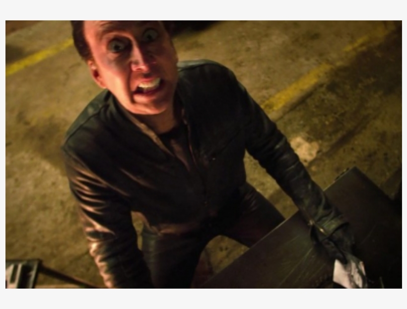 Nicolas Cage With Leather Jacket, transparent png #1925641