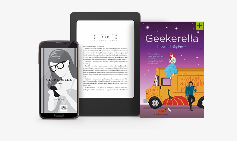 Cover For Geekerella - Geekerella: A Novel [book], transparent png #1926257