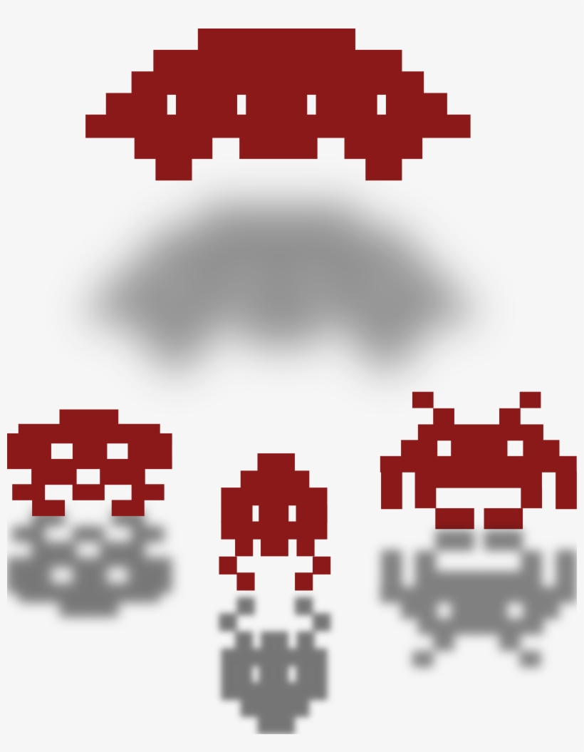 Space Invaders Clipart Retro - Introduction To All Atari Produced Atari 2600 Games, transparent png #1926404