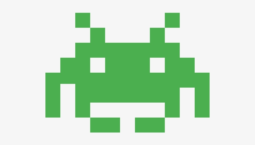 Space Invader - Space Invader Alien Gif, transparent png #1926555