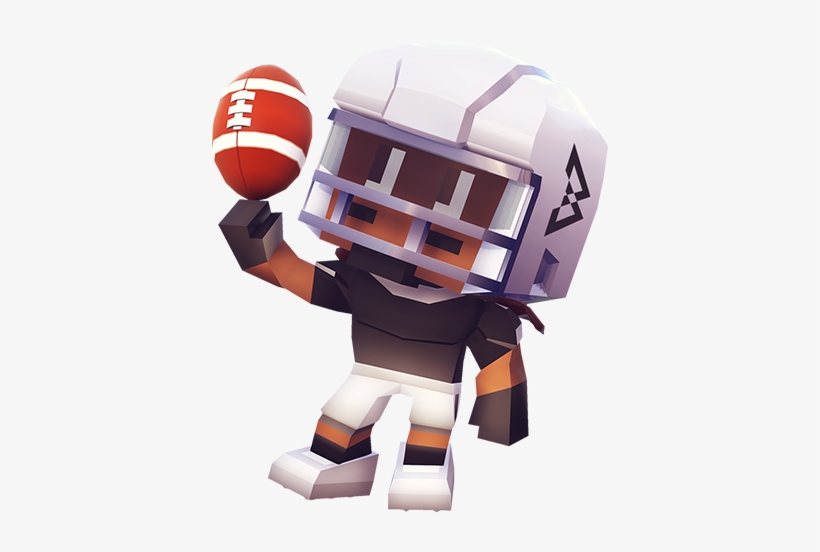 Marshawn Lynch Blocky Football Messages Sticker-5 - Marshawn Lynch Blocky Football, transparent png #1926877