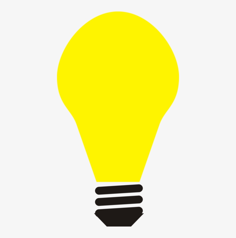 Incandescent Light Bulb Clip Art Christmas Computer - Clip Art Light Bulb, transparent png #1926908