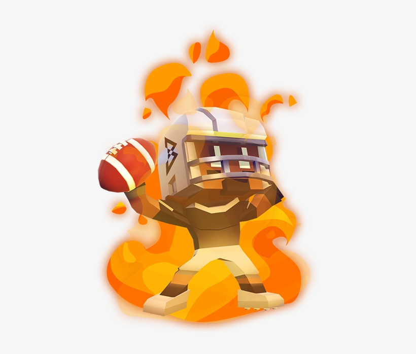 Marshawn Lynch Blocky Football Messages Sticker-1 - Marshawn Lynch Blocky Football, transparent png #1927047