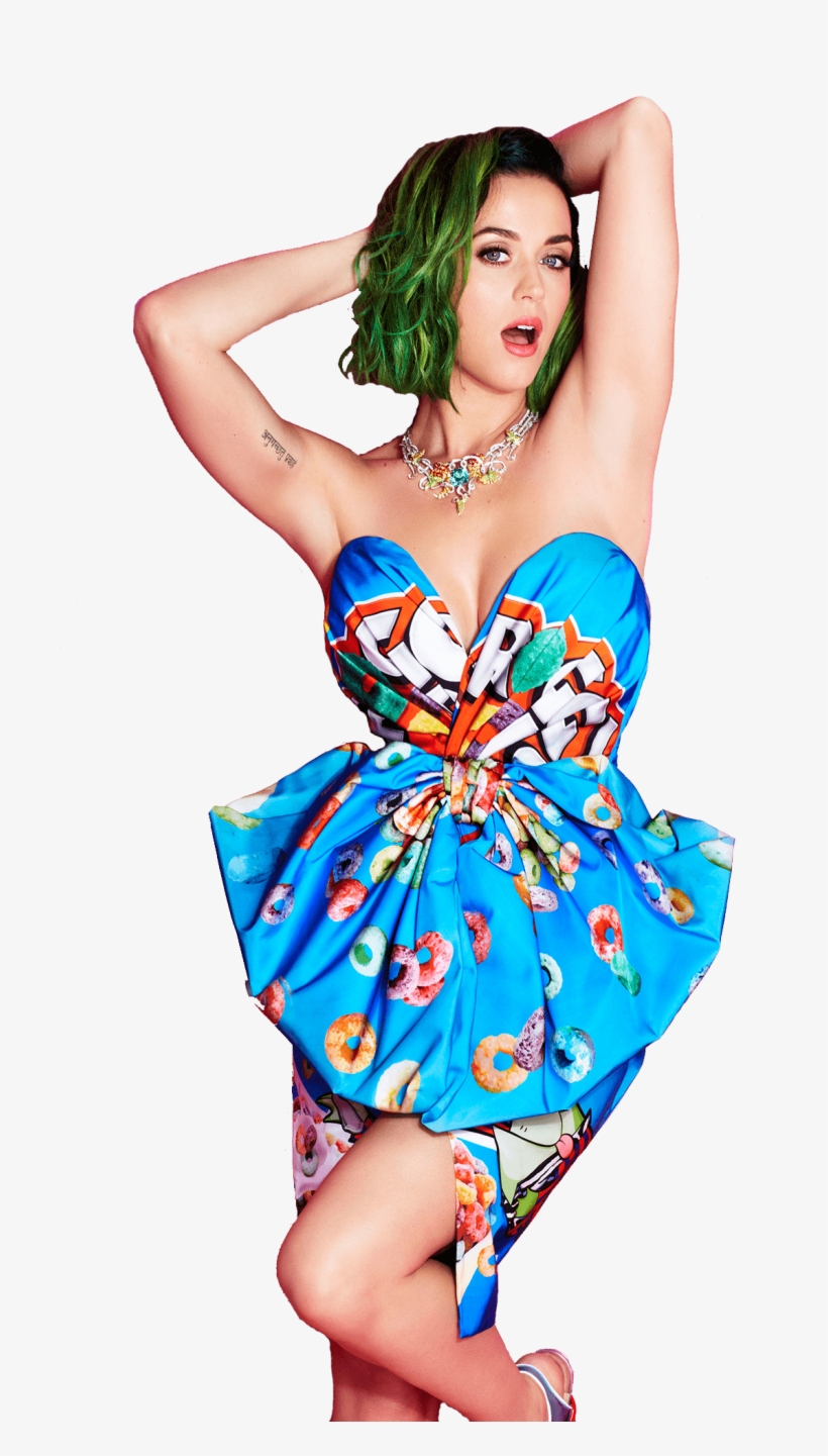 Blue Dress Katy Perry - Katy Perry Png, transparent png #1927259