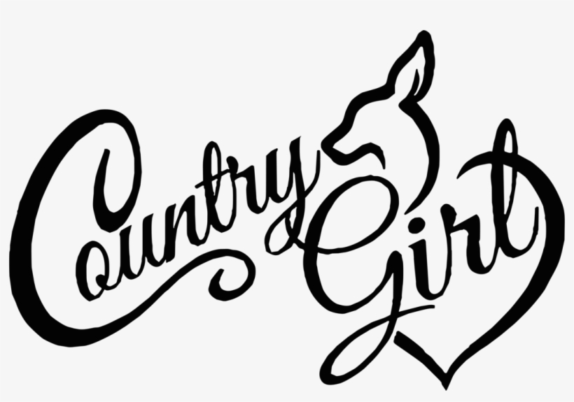 Country Girl Deer Logo, transparent png #1927381