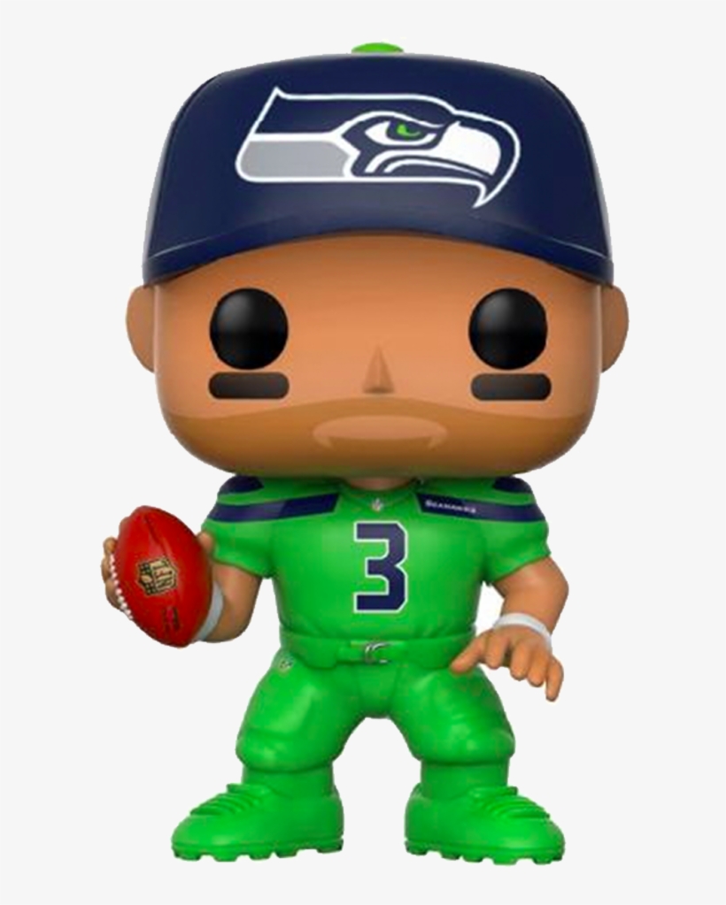 Funko Pop Nfl Wave 1 Marshawn Lynch Action Figures - Russell Wilson Funko Pop, transparent png #1927398