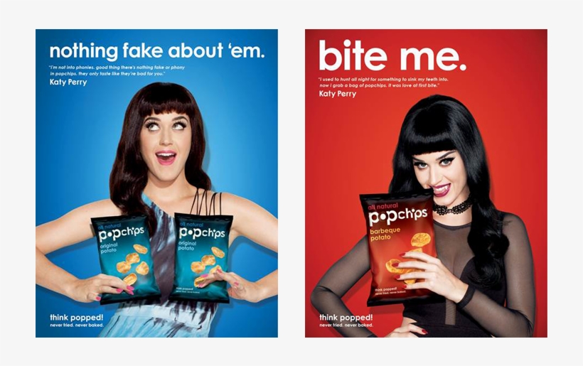The Vibrant Katy Perry Popchips - Popchips 6-flavor Variety Count, 0.8-oz. Single Serve, transparent png #1927969