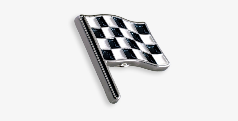 'checkered Flag' Pin - Pin, transparent png #1928369