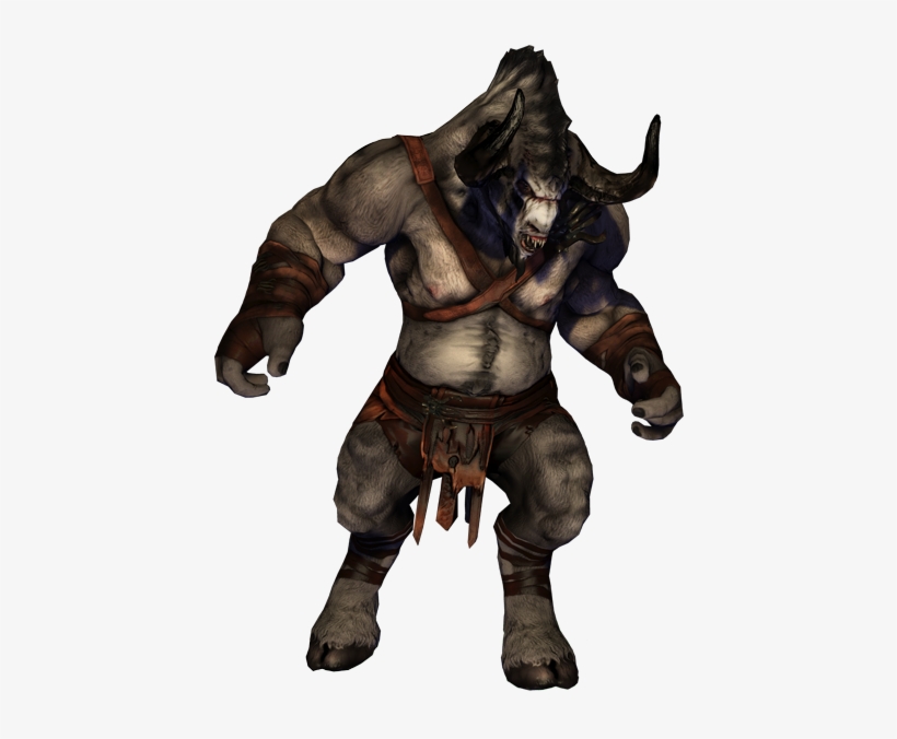 Creature Minotaur - Minotaur Orc, transparent png #1928387