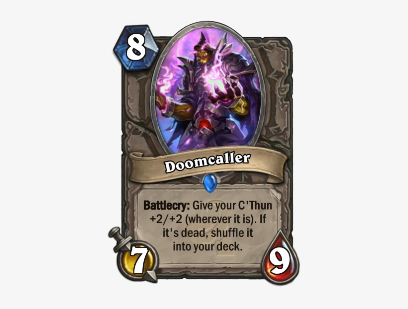 Doomcaller Hearthstone - Kazakus Hearthstone, transparent png #1928502