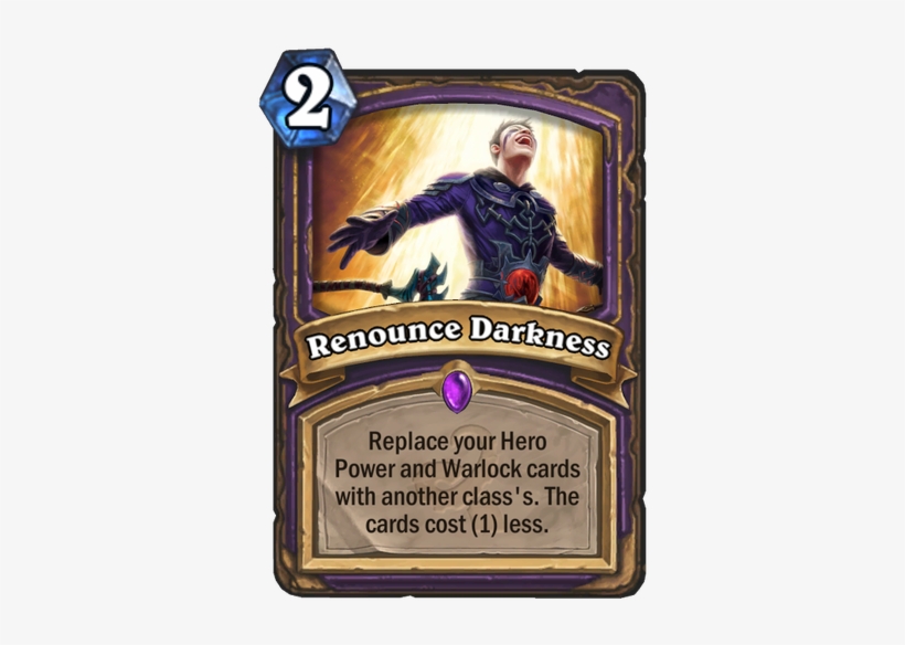 Darkness Hearthstone - Hearthstone Un Goro Crater Cards, transparent png #1928533