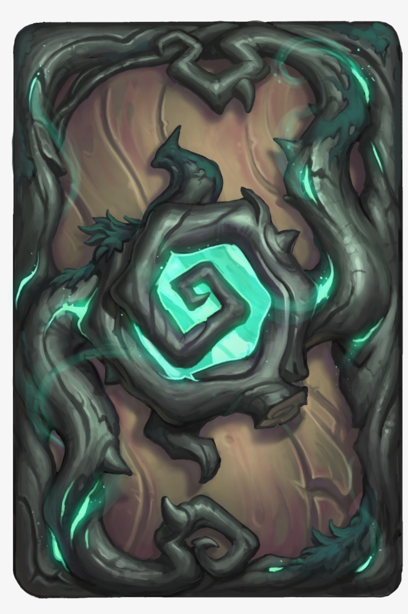 The Card Back For Pre-purchasing The Witchwood Expansion - Bosque Da Bruxa Hearthstone, transparent png #1928639