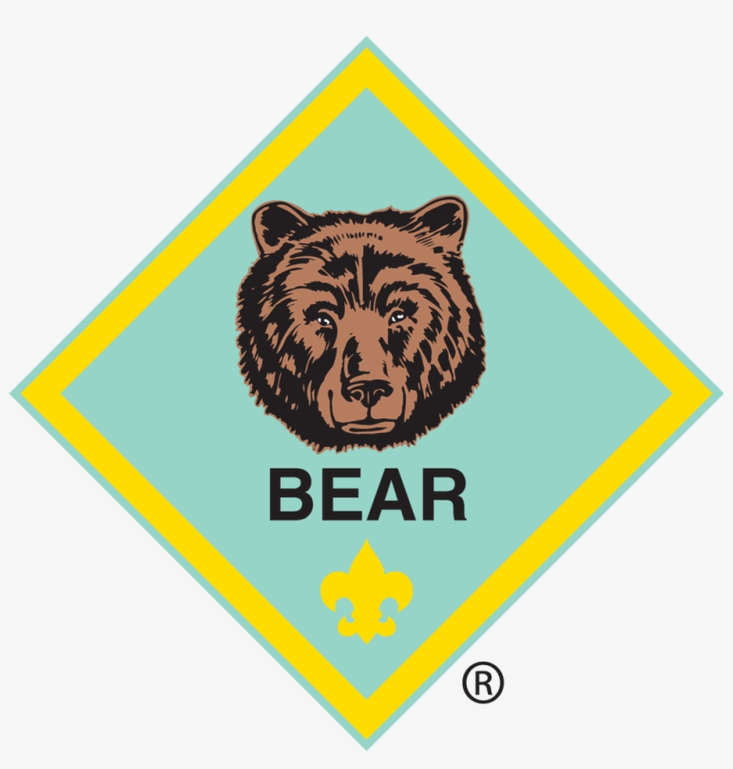 Bear-logo - Cub Scouting, transparent png #1928685