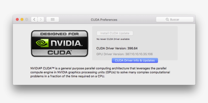 Captura De Pantalla 2018 06 06 A La - Cuda Driver Version 396.148 No Gpu Detected, transparent png #1928787