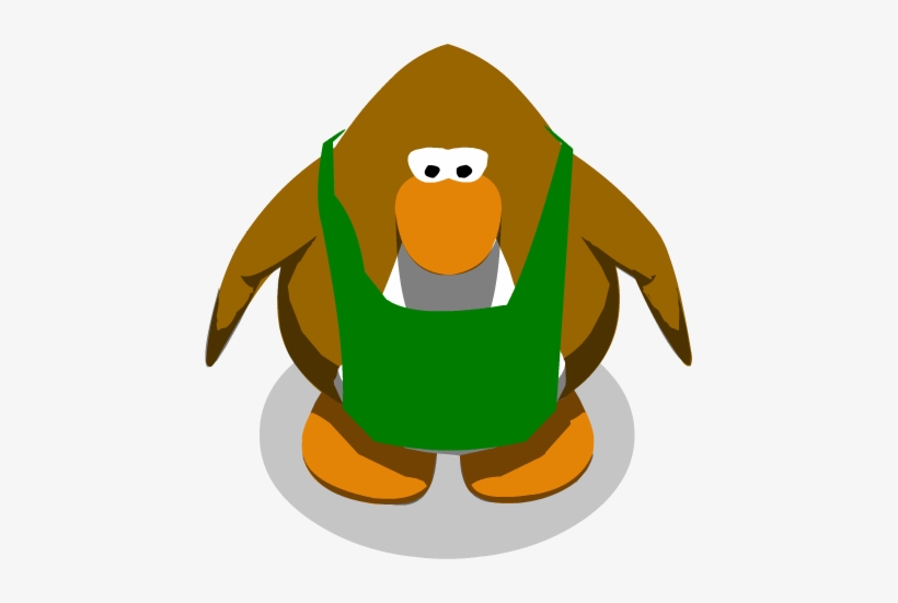 Barista Ingame - Lil Jeffy Club Penguin, transparent png #1929565