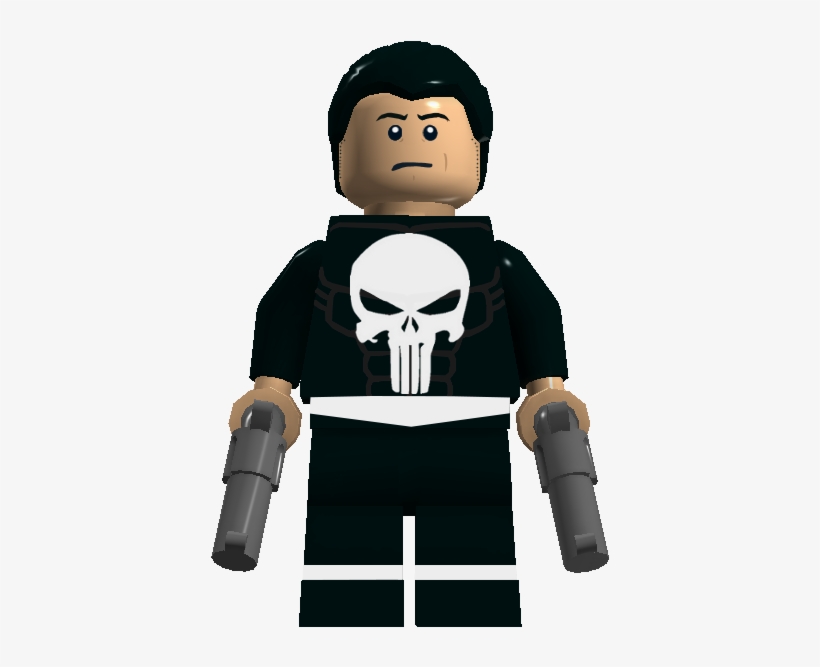 Punisher - Punisher Skull Lego, transparent png #1929619