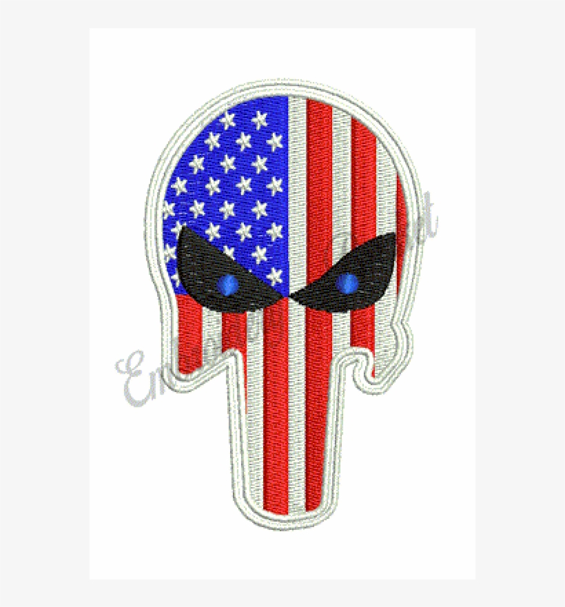 Punisher Usa - Emblem, transparent png #1929622