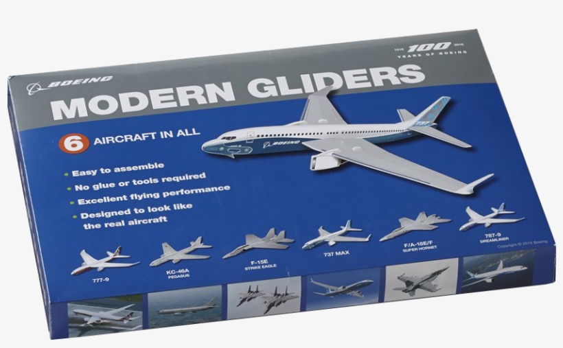 Boeing Centennial Contemporary 6 In 1 Glider Kit - Boeing Gliders, transparent png #1929982