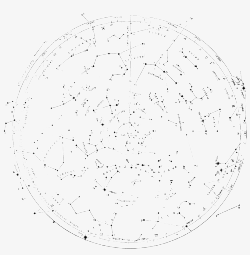 Constellations Drawing At Getdrawings - Circle, transparent png #1930185