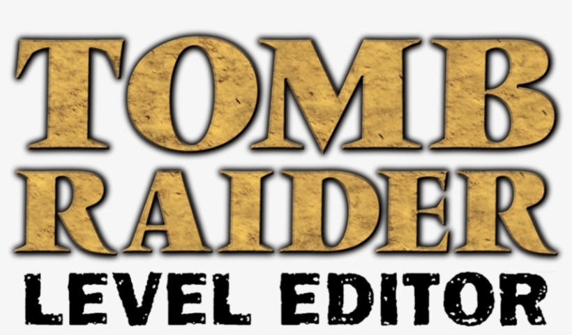 Tomb Raider Level Editor Logo, transparent png #1930289