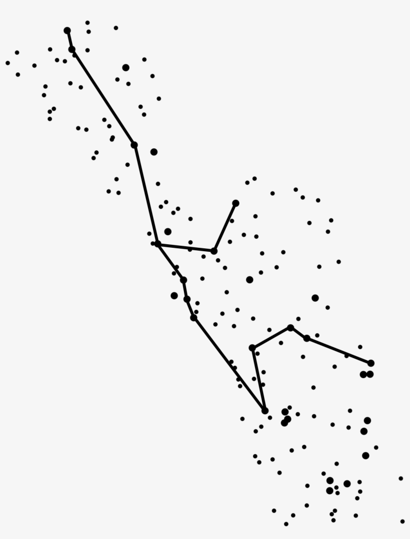 12 Free Constellation Embroidery Pattern Printables - Line Art, transparent png #1930345
