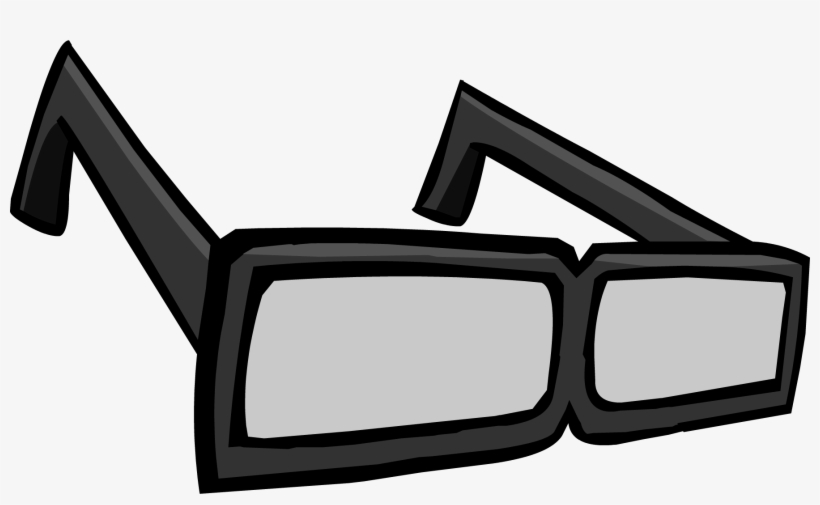 111 Icon - Club Penguin Glasses, transparent png #1930783