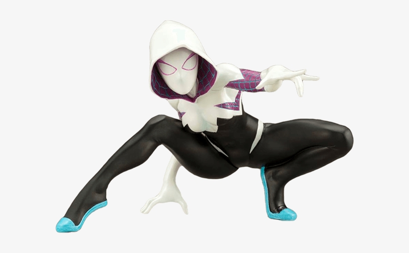 Spider-gwen Artfx - Kotobukiya Spider Gwen, transparent png #1930923
