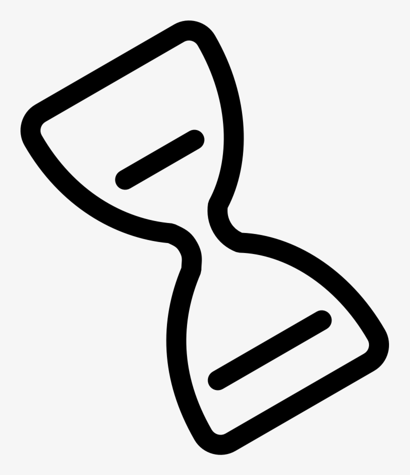 Hourglass Angle Hourglass Angle Hourglass Angle - Line Art, transparent png #1931111