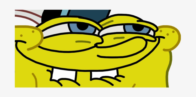 For Some Reason I Dont Have Any Laughing Gifs - Spongebob Smile Transparent, transparent png #1931553