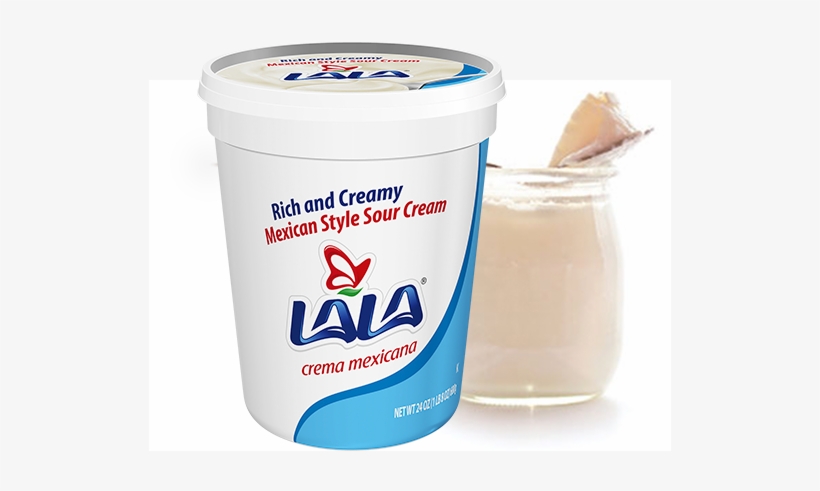 Lala® Sour Cream Chicken Enchiladas - Lala Sour Cream, Mexican Style - 16 Oz, transparent png #1931883