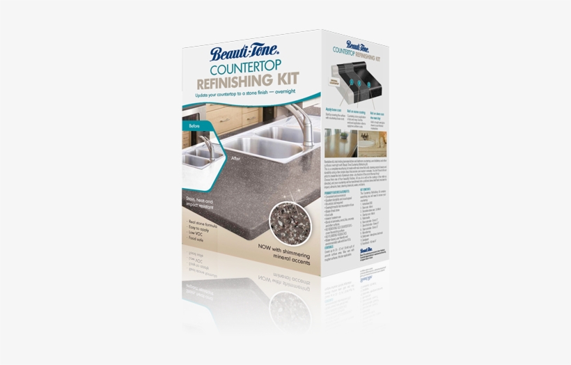 Beauti Tone Countertop Refinishing Kit Stone Mist Free