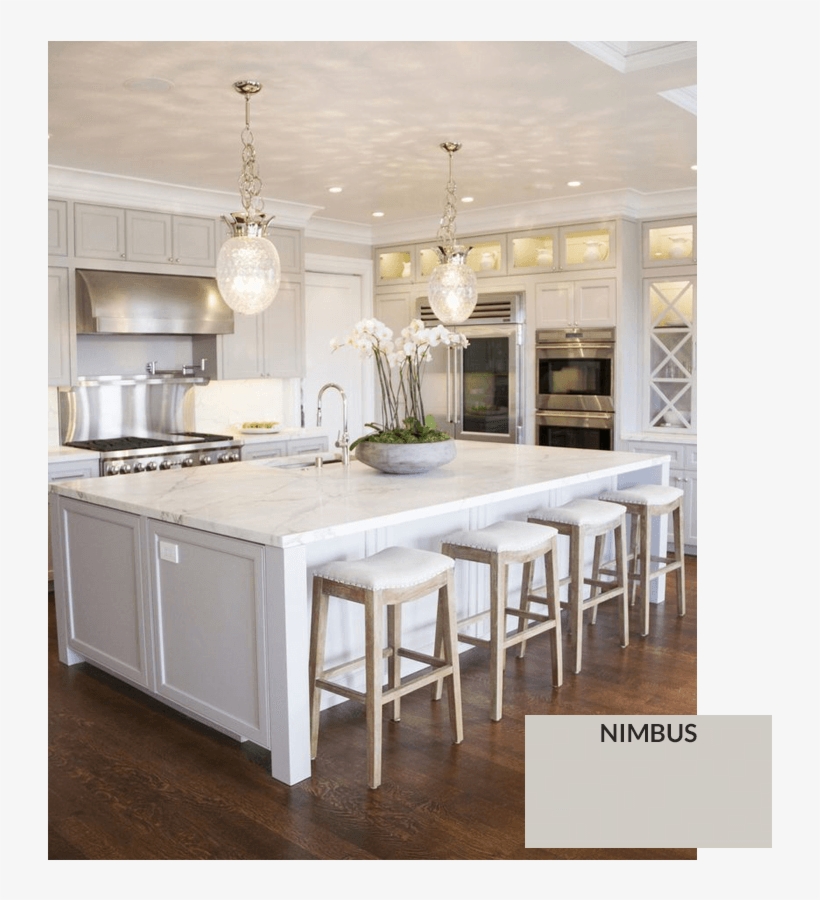 Ben Moore Nimbus Gray Cabinet Paint Colors - Nimbus Benjamin Moore Cabinets, transparent png #1932157