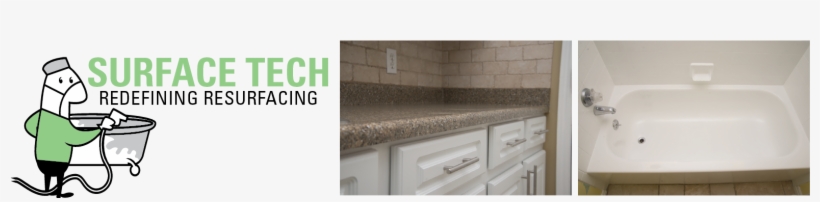 Kitchen And Bathroom Remodeling At A Fraction Of The - Surface Tech, transparent png #1932278