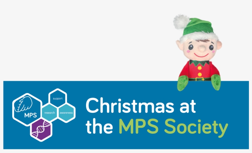 Christmas Banner With The Mps Logo And Elf - Mps Society, transparent png #1932484