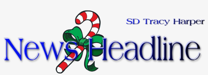 Sd Tracy Harper's News Headline Xmas Banner - Legend Of The Candy Cane Murder, transparent png #1932610