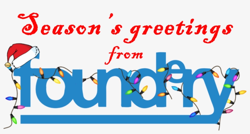 Foundery Christmas Banner Image - Works, transparent png #1932661