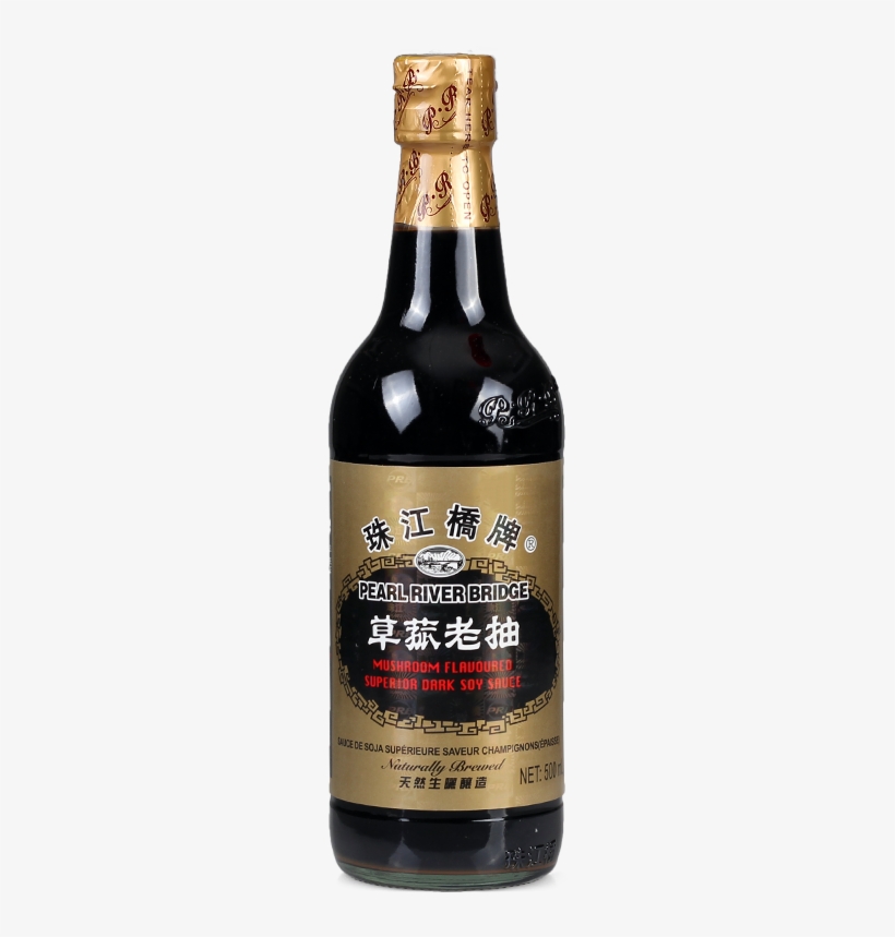 500ml Per Bottle - Mushroom Soy Sauce Pearl River, transparent png #1932762