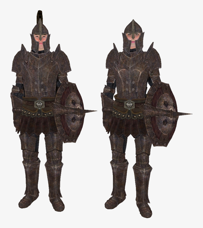 Legion Armor - Imperial Armor Oblivion Vs Skyrim, transparent png #1932973