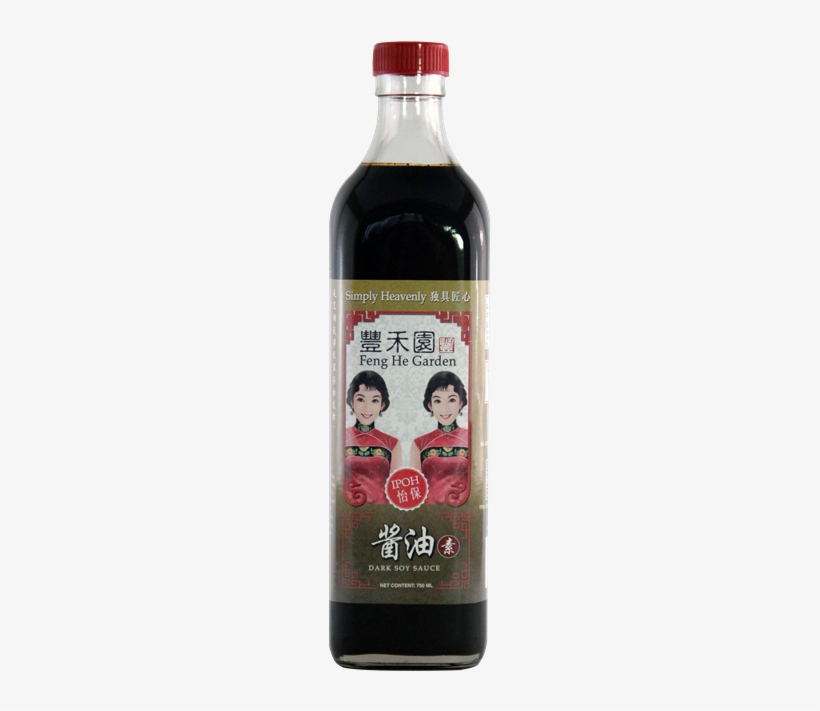 Fhg Feng He Garden Dark Soy Sauce 750ml - Feng He Garden Dark Soy Sauce, transparent png #1933061