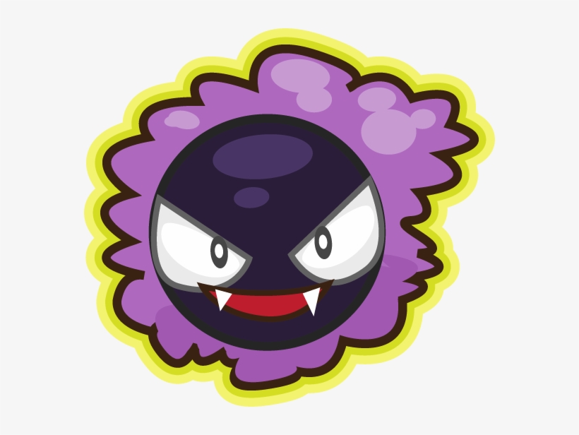 Gastly, transparent png #1933196