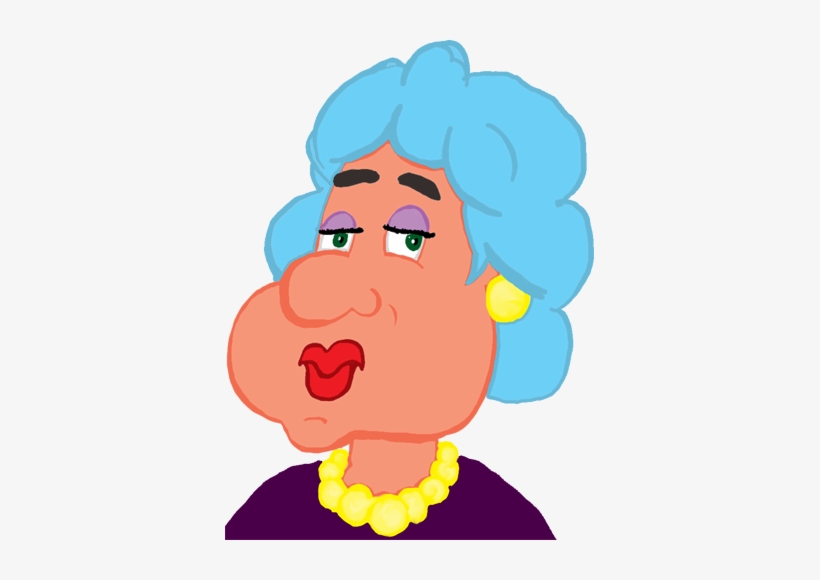Image Black And White Library A Perfect World Clip - Old Lady Cartoon Png Transparent, transparent png #1933275