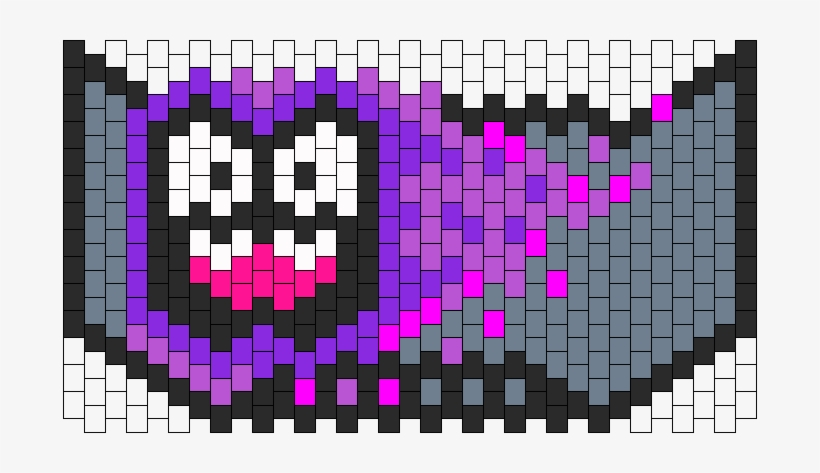 Gastly Mask Bead Pattern - Gastly, transparent png #1933640