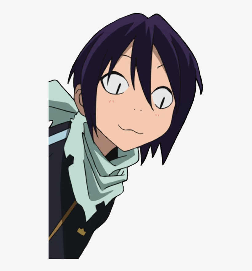Yato Peeking Into Your Timeline - Noragami Crack, transparent png #1933966