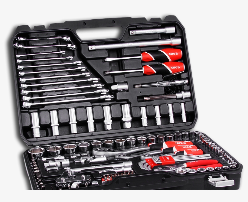 Power - Yato Toolset Bm Case 125 Piece (yt-38875-sa), transparent png #1934045