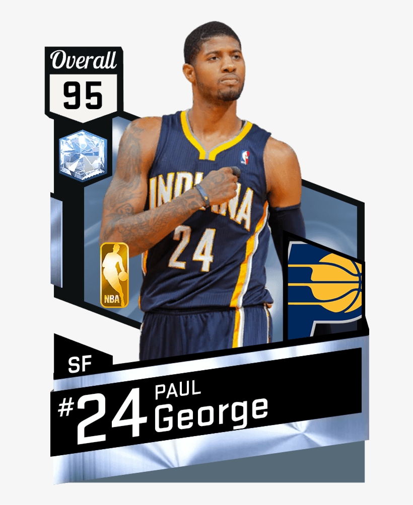 Paul George - Diamond Lebron James 2k17, transparent png #1934049